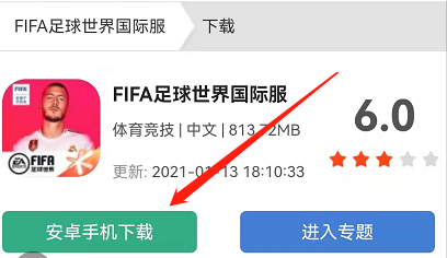 fifa足球世界国际服下载如何下载