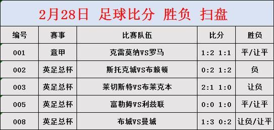 斯托克城vs布赖顿比分预测