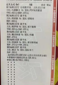 足球半全场怎么查结果