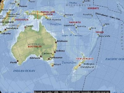 英国和新西兰地理位置差异