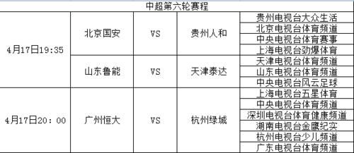 本周末的国际比赛转播及对阵?