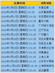 杭州绿城中超联赛时间表