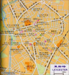 跪求Leicester(莱斯特)的地图